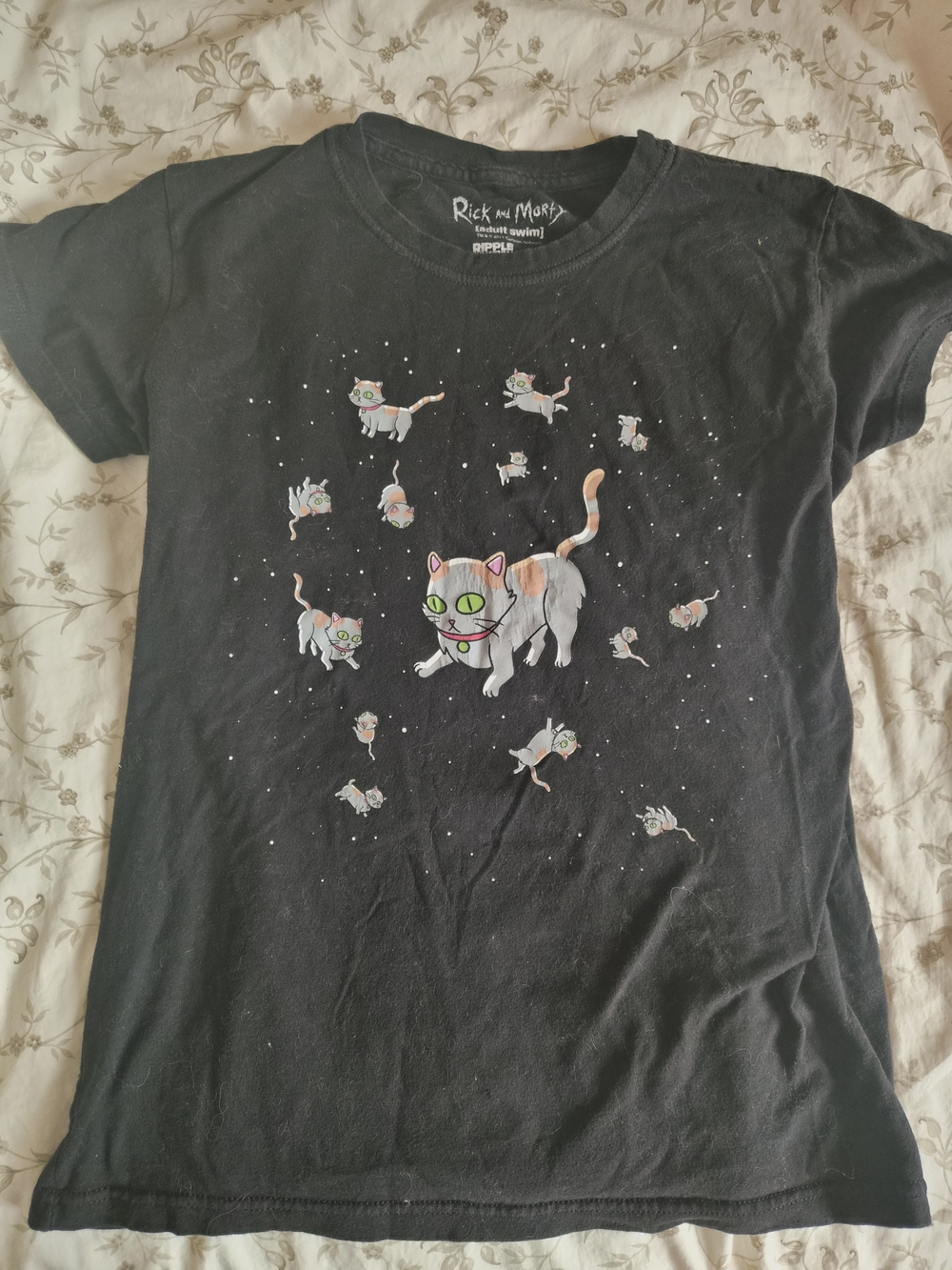 Rick And Morty Cat Tee - Adult Swim